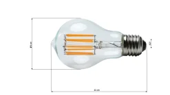 Żarówka LED Classic 6W Ø6x11 cm