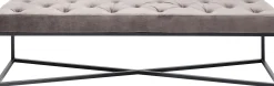 Ławka Crossover 150x40 cm szara