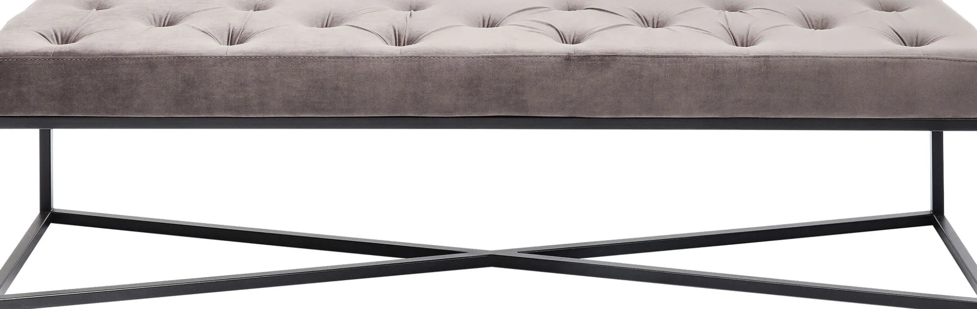 Ławka Crossover 150x40 cm szara