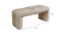 Ławka Lilja Soft 101cm