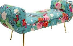 Ławka Trono Flower Fever niebieska 140 cm