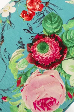 Ławka Trono Flower Fever niebieska 140 cm