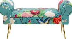 Ławka Wing Flower Fever niebieska 100 cm