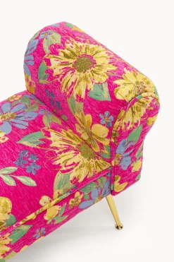Ławka Wing Flower Fever różowa 100 cm