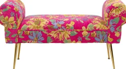 Ławka Wing Flower Fever różowa 100 cm