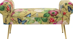 Ławka Wing Flower Fever żółta 100 cm