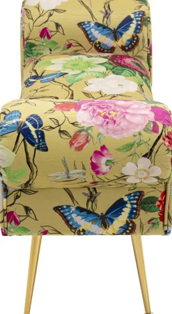 Ławka Wing Flower Fever żółta 100 cm