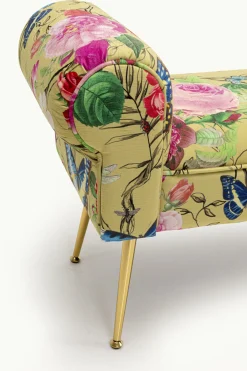Ławka Wing Flower Fever żółta 100 cm
