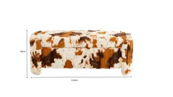 Ławka ze schowkiem Cow 115 cm