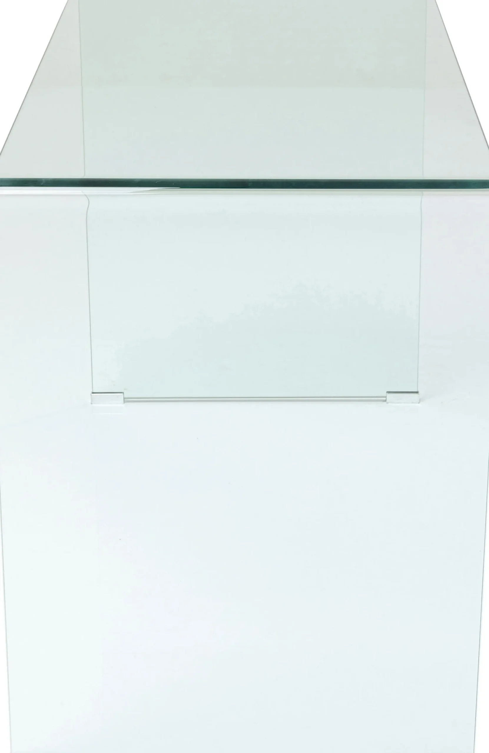 Biurko Clear Club 125x60 cm transparentne