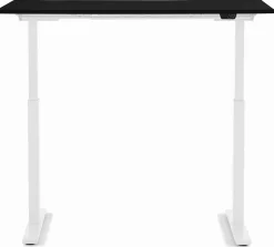 Biurko Smart 120x70 cm czarno-białe