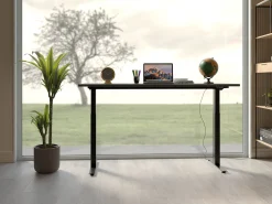 Biurko z elek. regulacją wysokości Smart 140x70 cm czarne