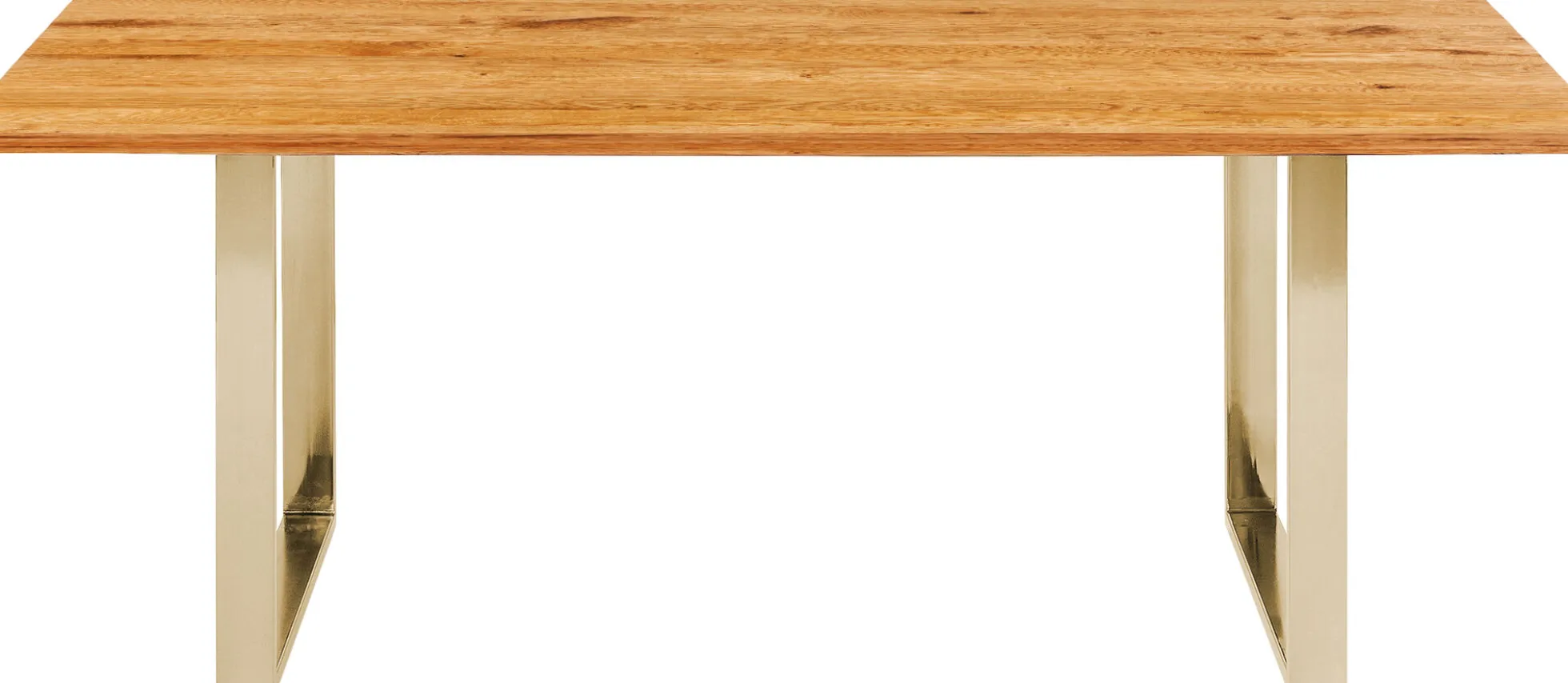 Blat drewniany dębowy olejowany prostokątny zaokrąglone brzegi 200x100 cm FSC