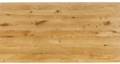 Blat drewniany dębowy olejowany prostokątny zaokrąglone brzegi 200x100 cm FSC