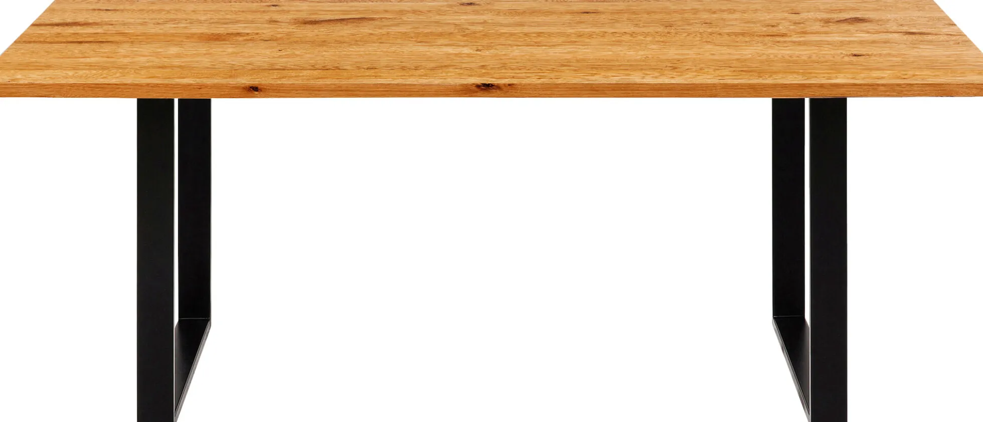 Blat drewniany dębowy olejowany prostokątny zaokrąglone brzegi 200x100 cm FSC