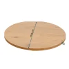 Blat okrągły MDF laminowany wzór czarny marmur Ø80 cm