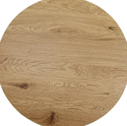 Blat okrągły MDF okleina dębowa Ø80 cm