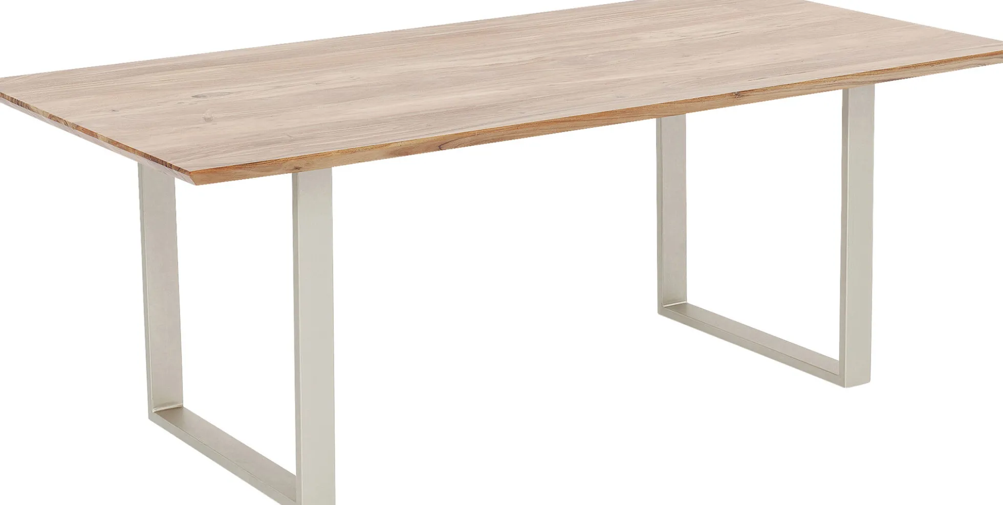 Blat z drewna akacjowego naturalny prostokątny 220x100 cm