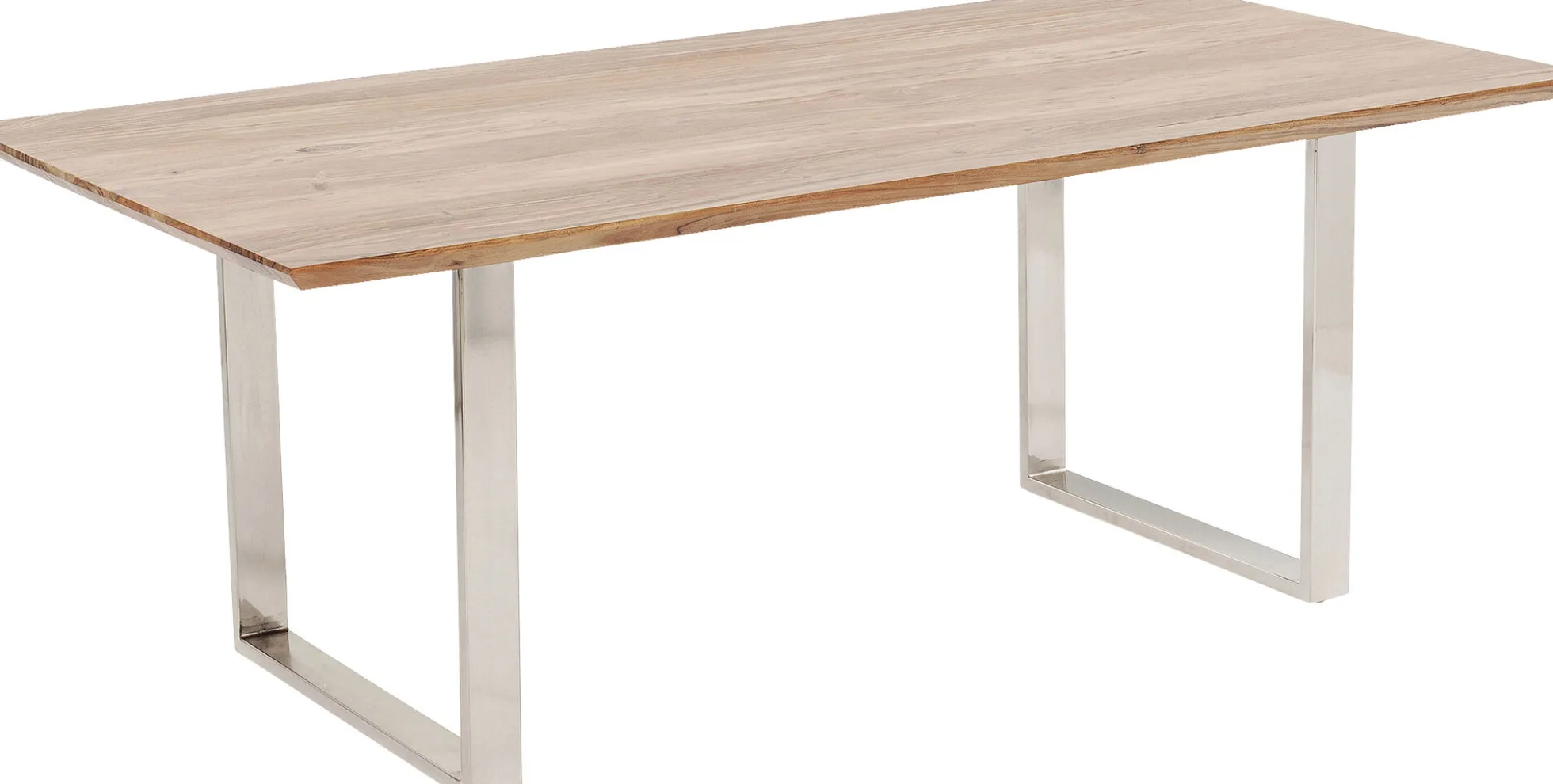 Blat z drewna akacjowego naturalny prostokątny 220x100 cm
