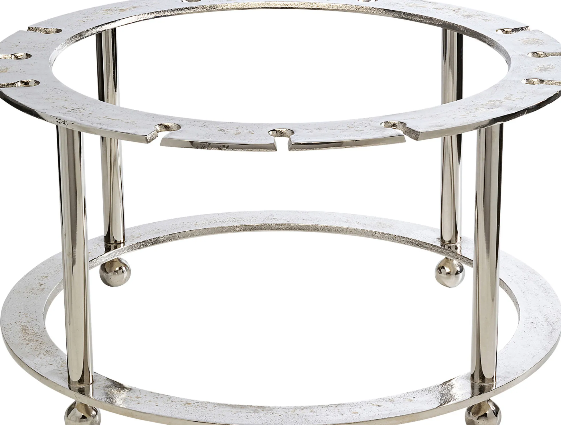 Cooler do butelek Champagne Time ∅61x38 cm srebrny