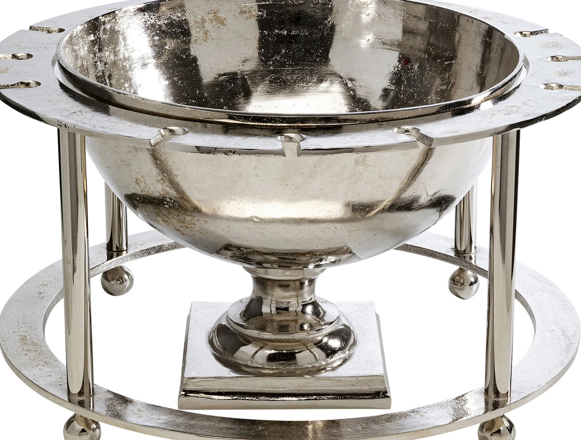 Cooler do butelek Champagne Time ∅61x38 cm srebrny