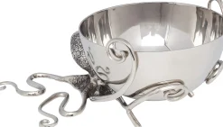 Cooler do butelek Octopus 46x26 cm srebrny