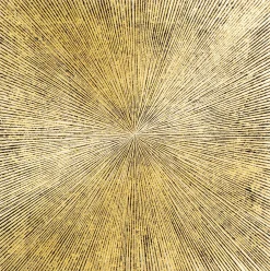 Dekoracja ścienna Illumino 120x120 cm złota