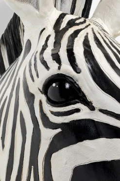 Dekoracja ścienna zebra czarno-biała 58x78 cm