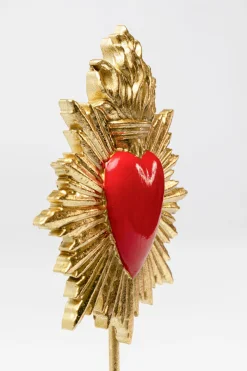 Dekoracja Flaming Heart 31cm