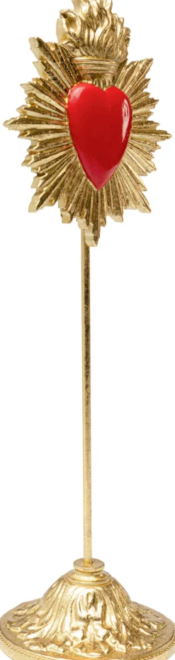 Dekoracja Flaming Heart 31cm
