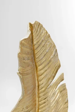 Dekoracja stojąca Feather One 36x147 cm złota