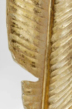 Dekoracja stojąca Feather One 36x147 cm złota