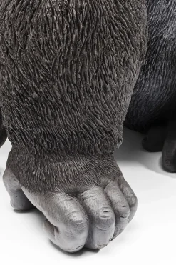 Dekoracja stojąca Gorilla Front 90x107 cm czarna