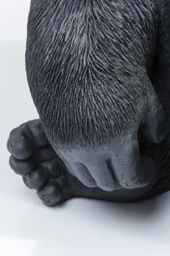 Dekoracja stojąca Gorilla 60x76 cm ciemnoszara