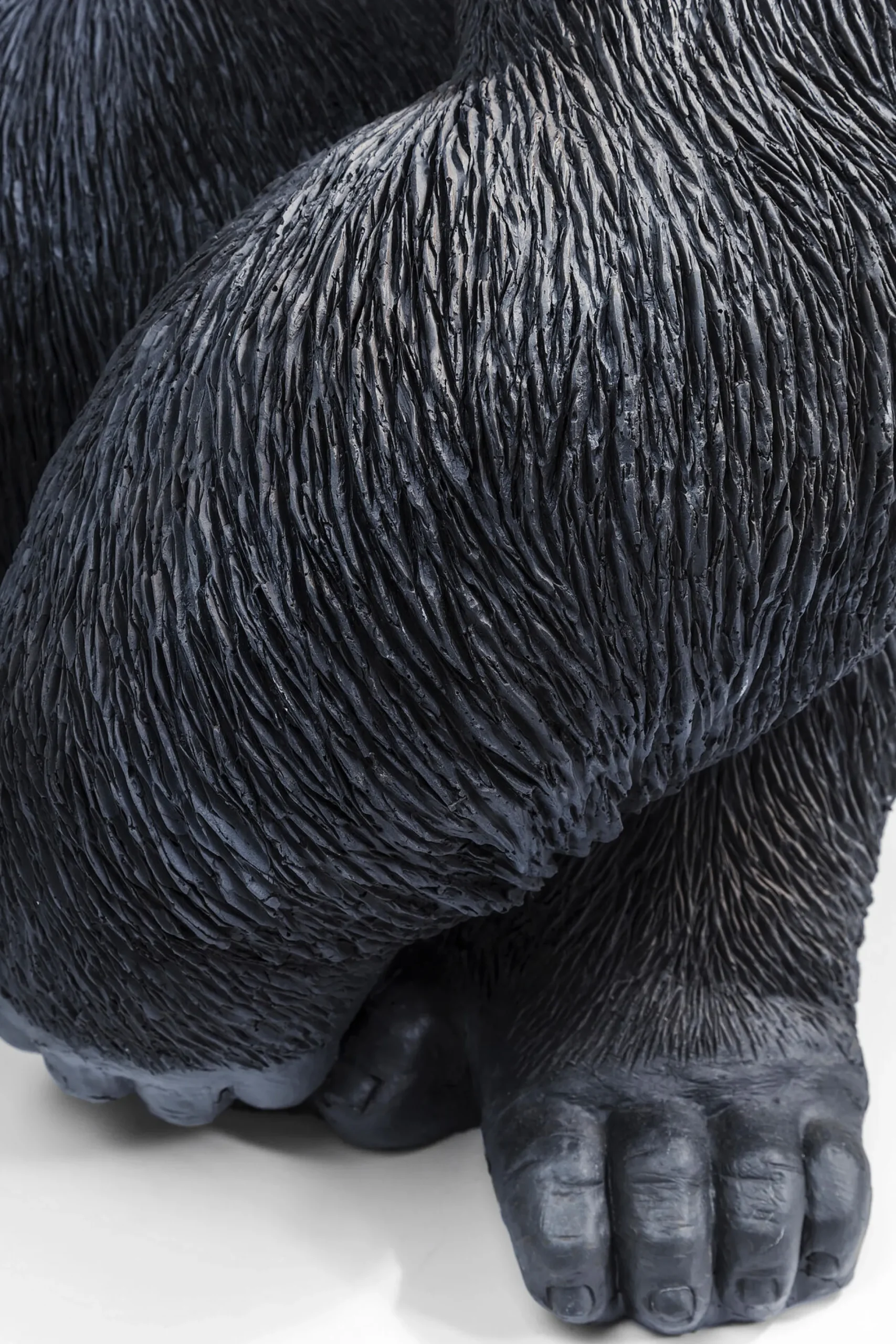 Dekoracja stojąca Gorilla 60x76 cm ciemnoszara