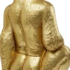 Dekoracja stojąca Gorilla XL 130x180 cm złota