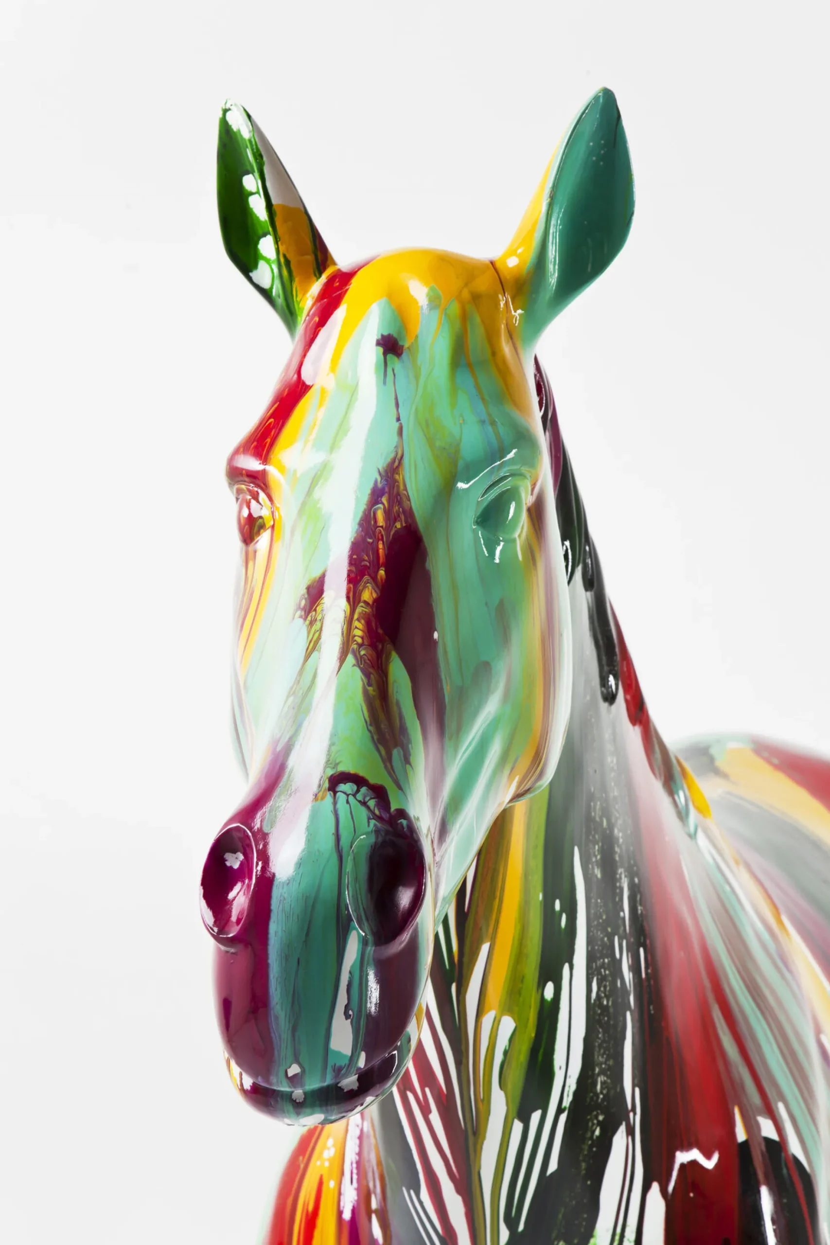 Dekoracja stojąca Horse 216x164 cm kolorowa