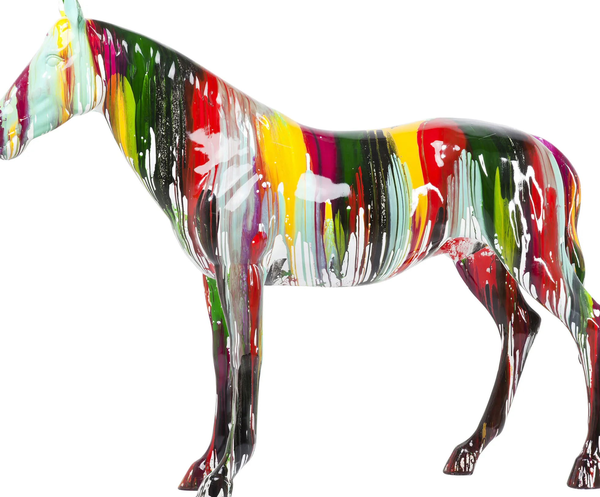 Dekoracja stojąca Horse 216x164 cm kolorowa