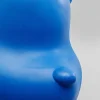 Dekoracja stojąca niebieski miś 101 cm