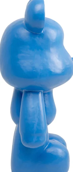 Dekoracja stojąca niebieski miś 101 cm