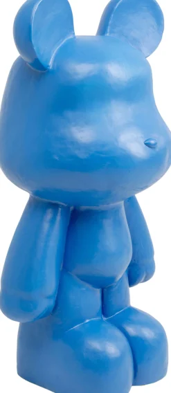 Dekoracja stojąca niebieski miś 101 cm
