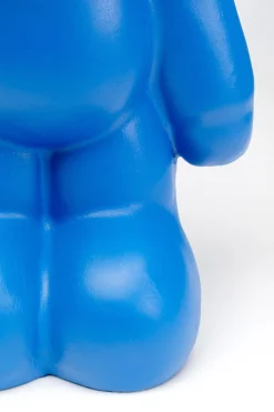 Dekoracja stojąca niebieski miś 101 cm