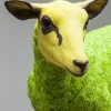 Dekoracja stojąca Sheep 49x60 cm zielona