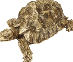 Dekoracja stojąca Turtle XL 95x43 cm złota