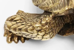 Dekoracja stojąca Turtle XL 95x43 cm złota