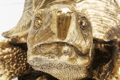 Dekoracja stojąca Turtle XL 95x43 cm złota