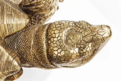 Dekoracja stojąca Turtle XL 95x43 cm złota