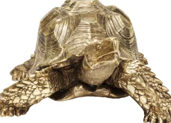 Dekoracja stojąca Turtle XL 95x43 cm złota