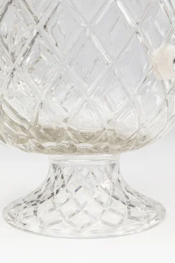 Dyspenser do napojów szklany transparentny ananas Ø26x50 cm