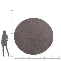 Dywan Boucara Szary/Brązowy Ø250cm